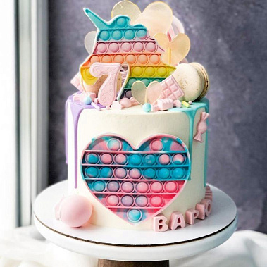 "Поп-ит единорог" купить - тамбов.сладкоежкин.рф