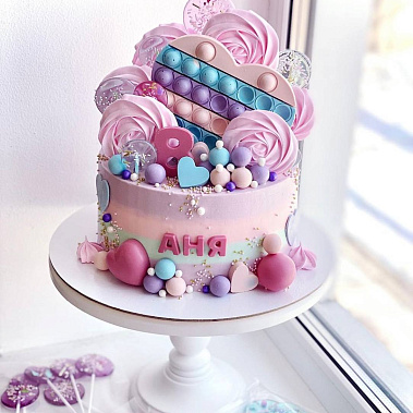 Торт "Сладкий поп-ит" купить - тамбов.сладкоежкин.рф