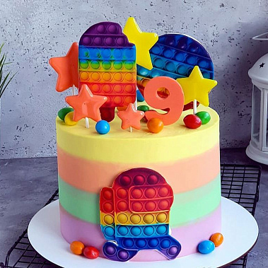 "Радужный поп-ит" купить - тамбов.сладкоежкин.рф