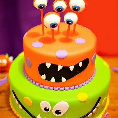 Торт "Монстры" купить - тамбов.сладкоежкин.рф