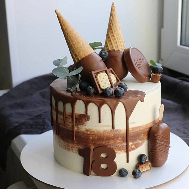 "Шоколадный рожок" купить - тамбов.сладкоежкин.рф