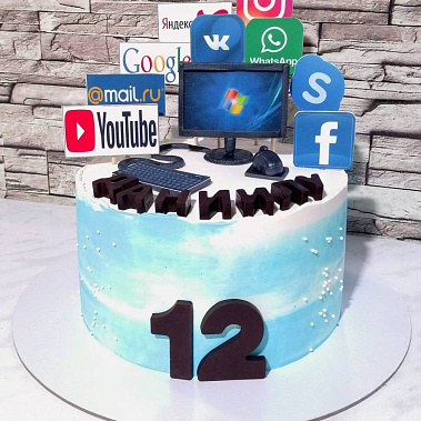 Торт "Соц-сети" купить - тамбов.сладкоежкин.рф