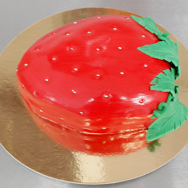 Торт "Клубника" купить - тамбов.сладкоежкин.рф