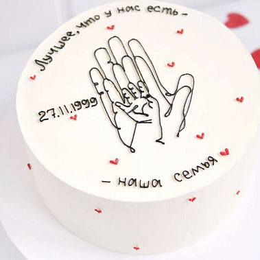 Торт "Семья" купить - тамбов.сладкоежкин.рф