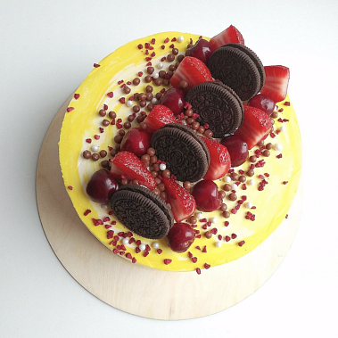 Торт " Солнечное настроение" купить - тамбов.сладкоежкин.рф