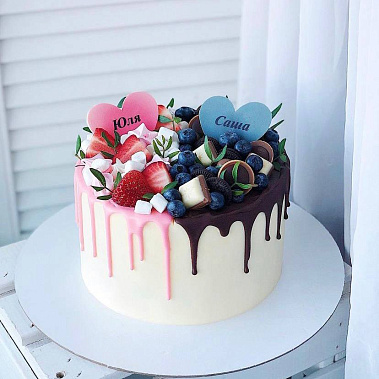 «Сине-розовое чудо» купить - тамбов.сладкоежкин.рф