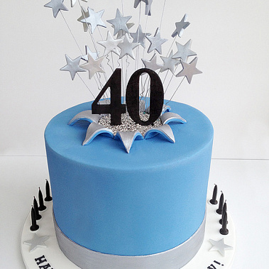 Торт "40" купить - тамбов.сладкоежкин.рф